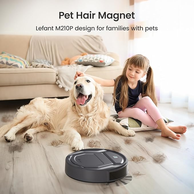 Smart Robot Vacuum & Mop Cleaner with App & Voice Control