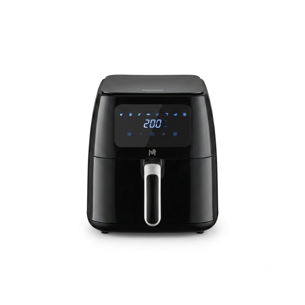 Digital Air Fryer with Touchscreen Controls & Non-Stick Basket