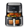 Dual-Basket Digital Air Fryer with Viewing Windows