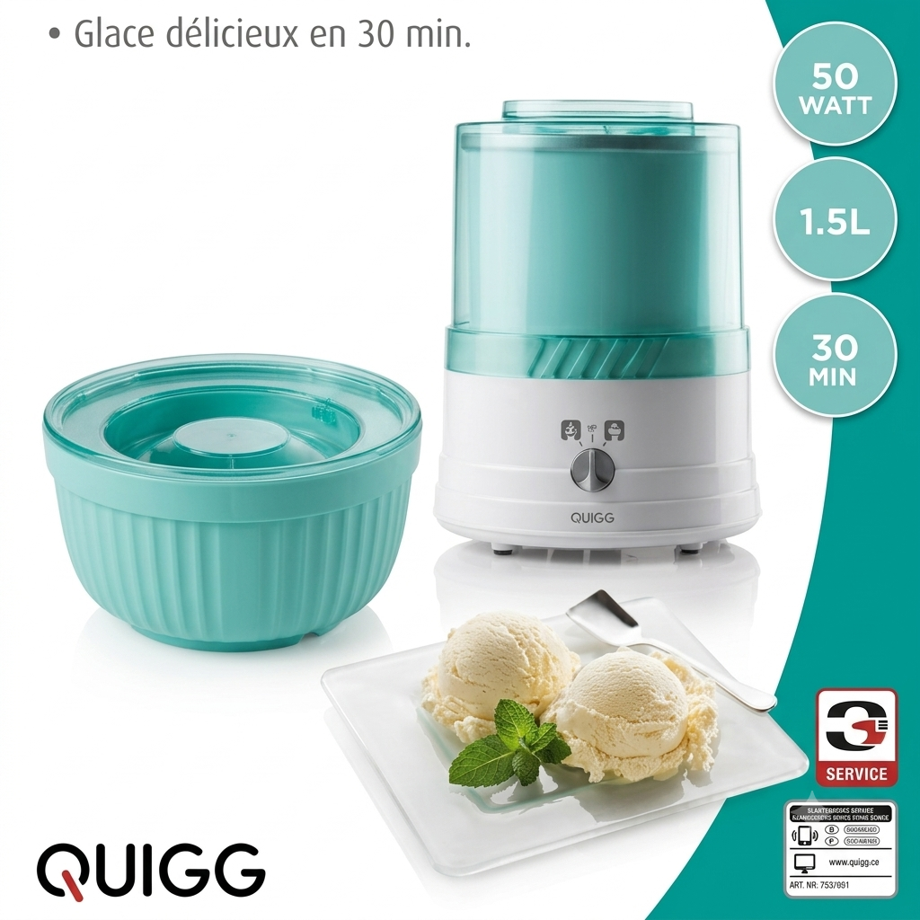 Automatic Electric Ice Cream & Frozen Dessert Maker