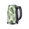 Electric Cordless Water Kettle with Tropical Botanical Print