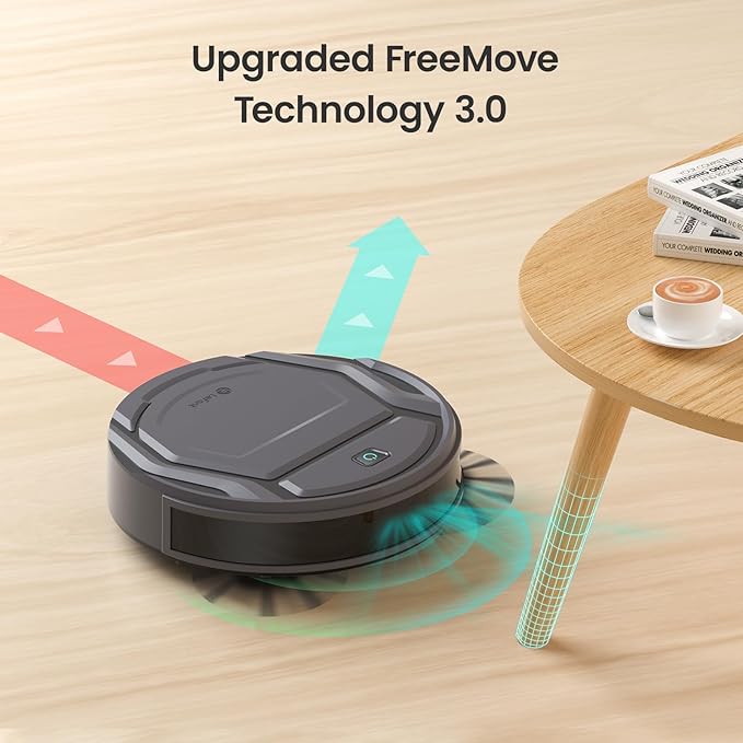 Smart Robot Vacuum & Mop Cleaner with App & Voice Control