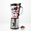 Heavy-Duty Commercial Countertop Blender with Glass Jar