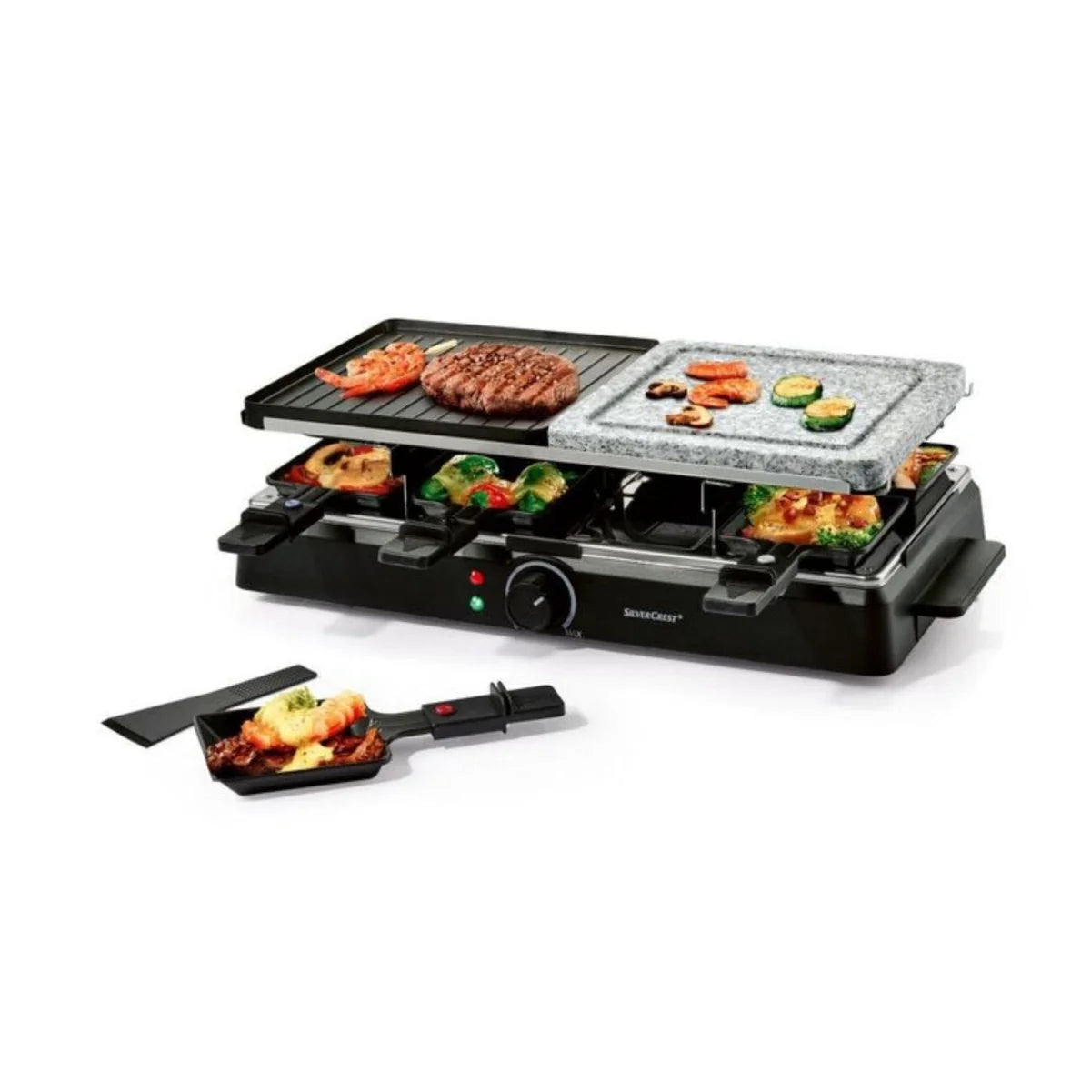 Electric Plancha Grill & Indoor Tabletop Griddle
