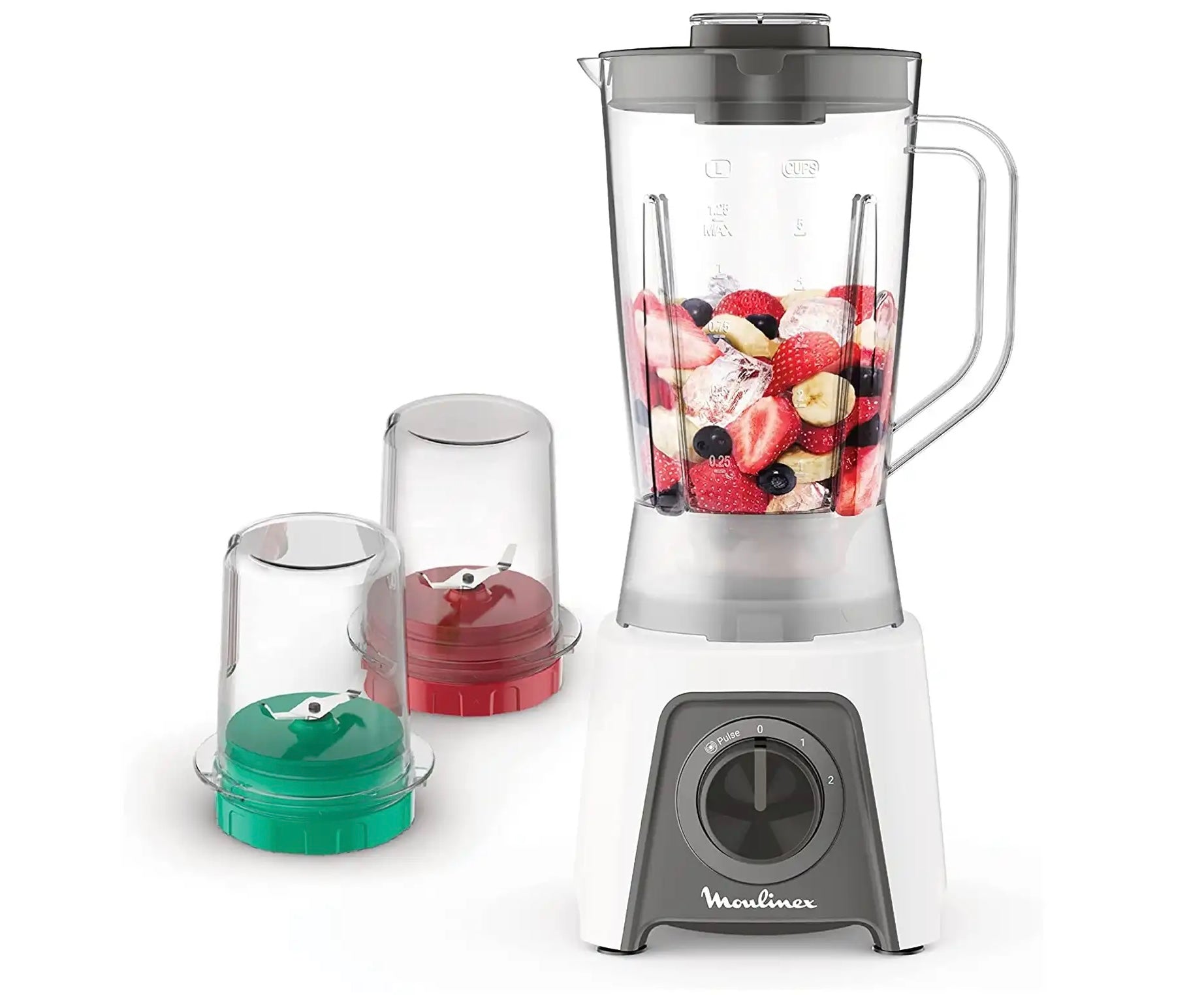 Professional Countertop Electric Blender with Glass Jar
