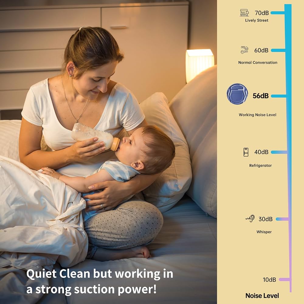 Smart Laser-Guided Robot Vacuum Cleaner with App Control