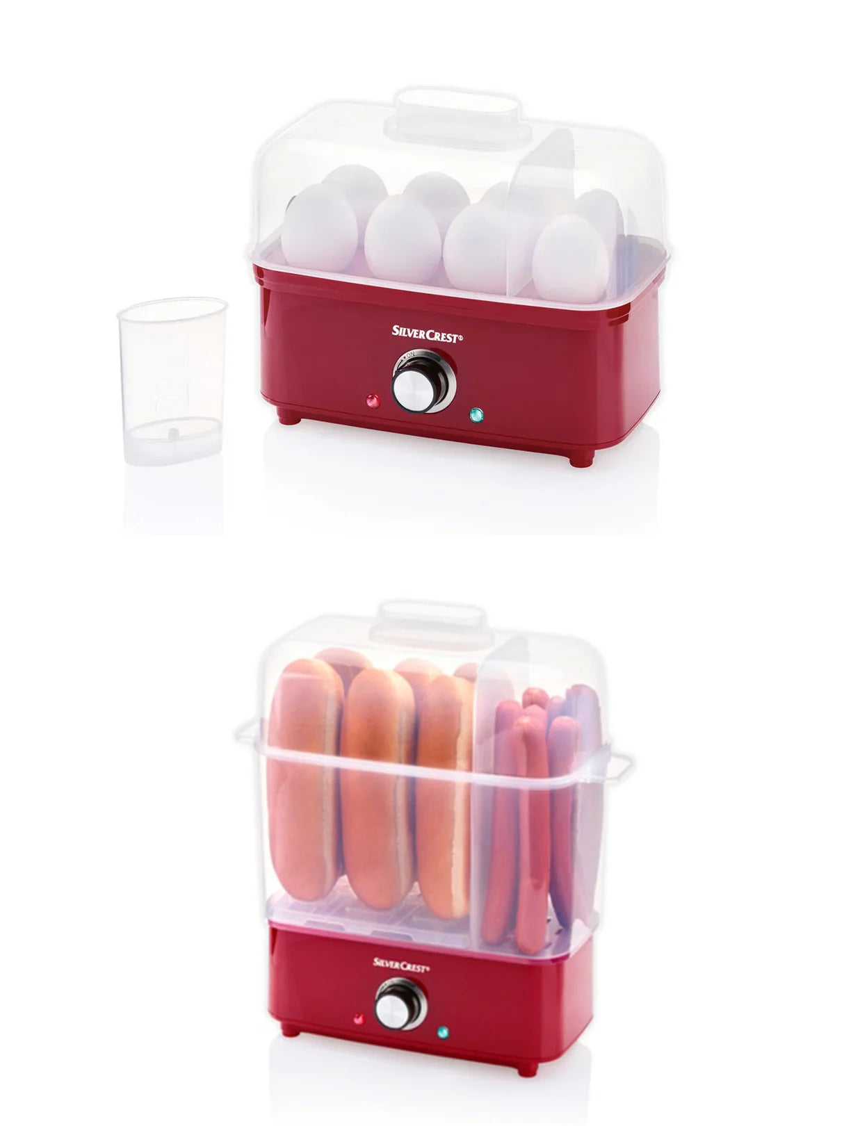 Electric Hot Dog Roller & Egg Cooker Appliance