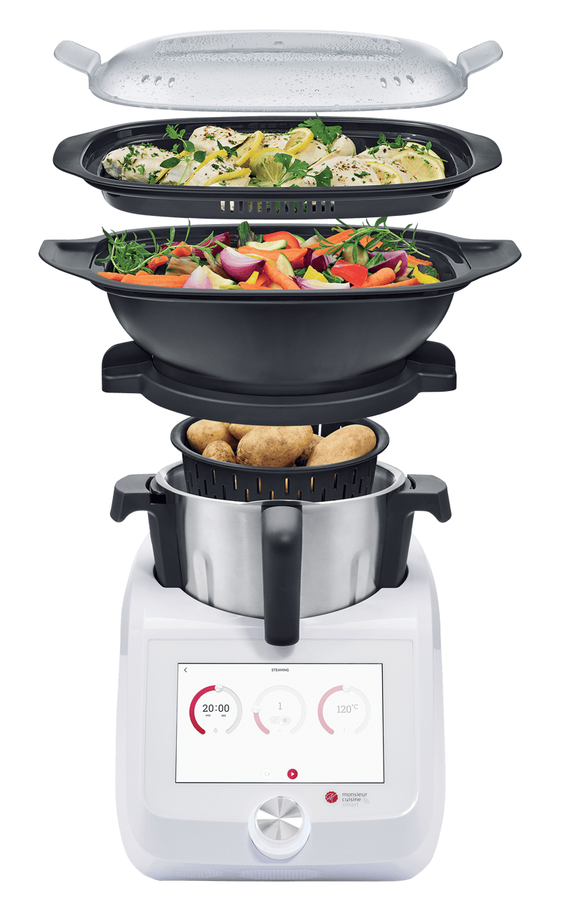 All-in-One Smart Cooking Machine & Automated Food Processor